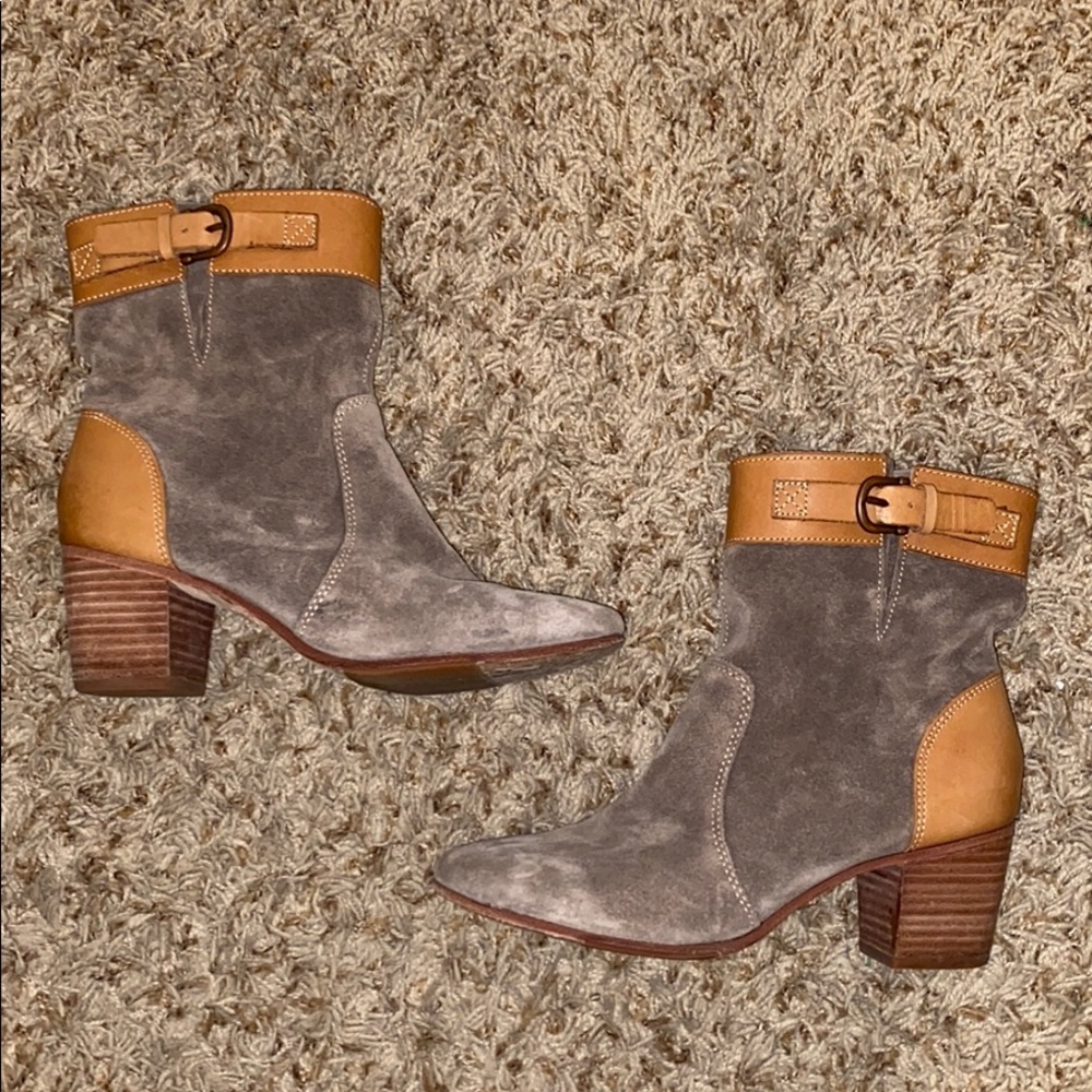 Suede Sebago Booties
